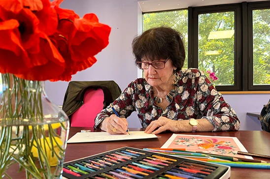 Art-thérapie au sein des institutions